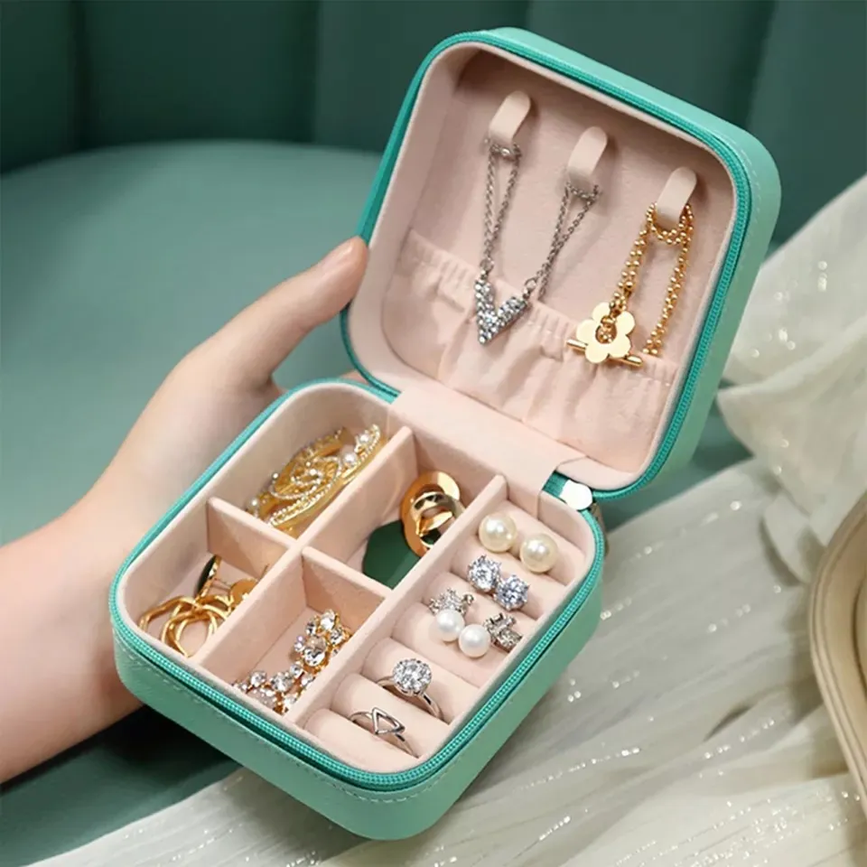 Latest Jewelry Organizer Box ,for Travelling Leather Box ,Hair Accessories