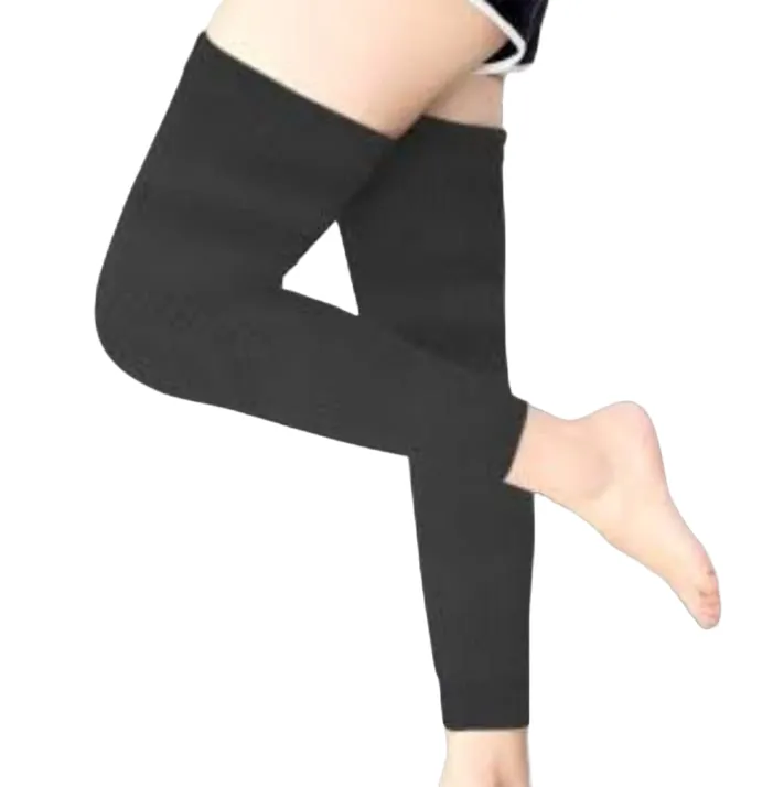 High Quality Fleece Inside Leg Warmers For Men and women