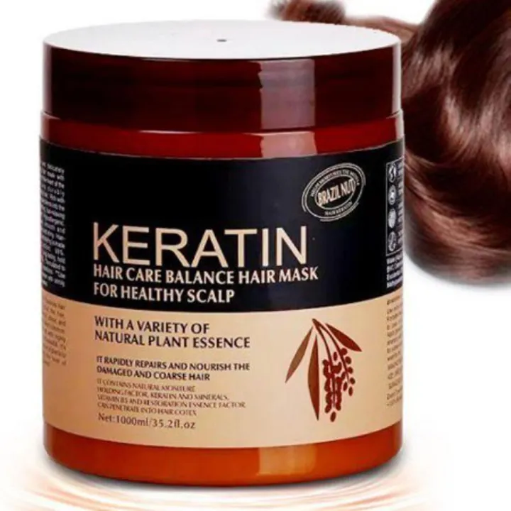 Keratin Hair Mask 500ml - Salon-Quality Treatment