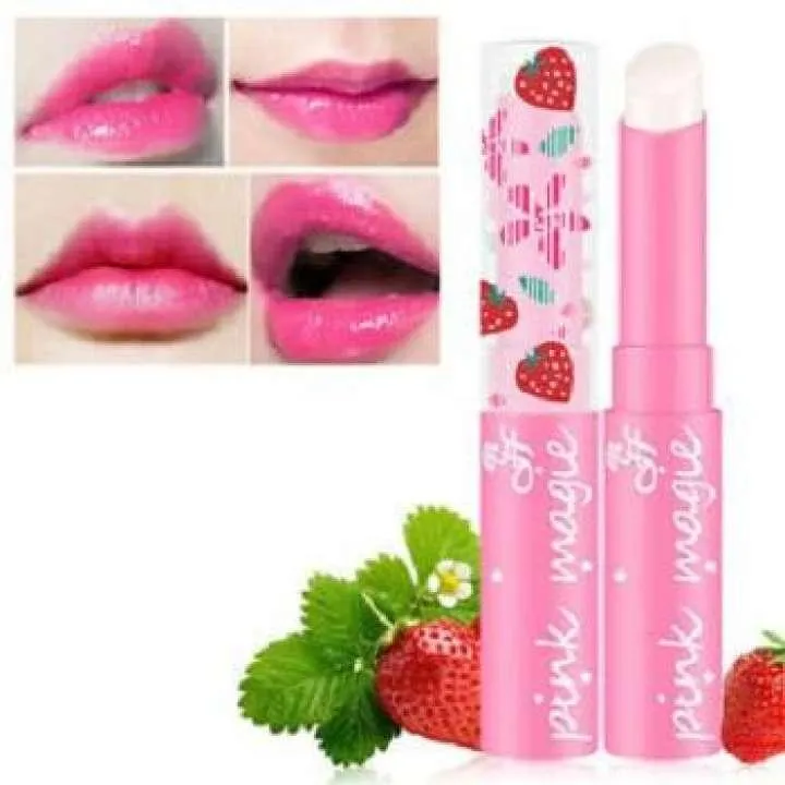 Pink lips lip balm